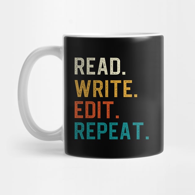 Read Write Edit Repeat by DragonTees